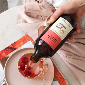 Merchandise: Six Barrel Soda Raspberry & Lemon Syrup