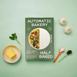 All Meals: Automatic Bakery Half Baked Bread – Garlic & Herb