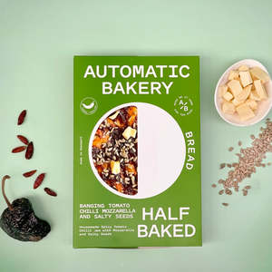 Automatic Bakery Half Baked Bread – Tomato Chilii Jam & Mozzarella