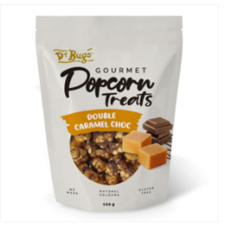 Dr Bugs Double Chocolate Gourmet Popcorn