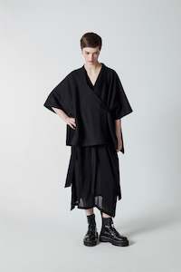 Butterfly Kimono - Wool Flannel