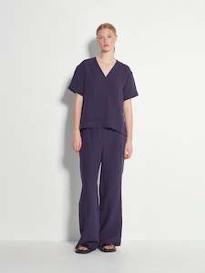 Polly Pant (Vintage Linen) Royal Blue