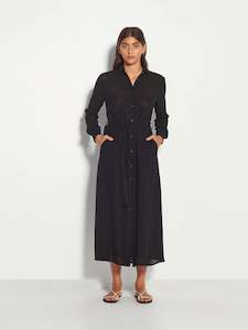 Hemming: Liz Dress (Triacetate Mesh) Black Mesh