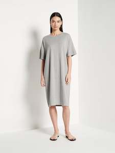 Archive Sale Dresses Jumpsuits: JHL Box T Dress (Cotton Cashmere) Grey Marle