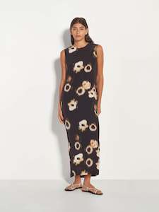 Investment Pieces: Indigo Tie Tunic (Windflower Silk CDC) Noir