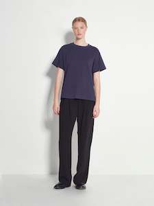 Essentials: Relaxed T (Heavy Cotton Knit) Ink