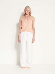 Archive Sale Tops: JHL Tank (Fine Cotton Cashmere) Coral