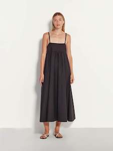 Organic Cotton: Jasmine Dress (Organic Cotton) Black