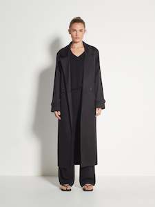 Dana Trench (Trench Twill) Black