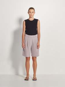 Archive Sale Bottoms: Boyfriend Short (Luxe Suiting) Lilac