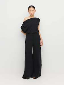 Monaco Top (Luxe Suiting) Black