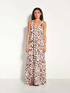 Bold: Violetta Dress (Leo Cotton) Savanna