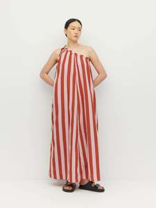 All 1: Uno Dress (Palma Stripe) Blush Terra