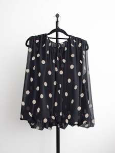 All 2: Calder Top (Polka Crush) Black/Chalk
