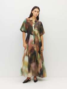 600: Corfu Dress (Solara Grand Silk CDC) Golden Hour