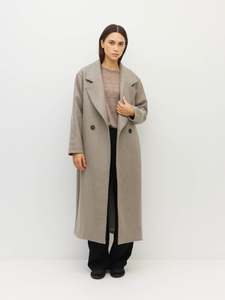 600: Cassia Coat (Luxe Wool) Oat Marle