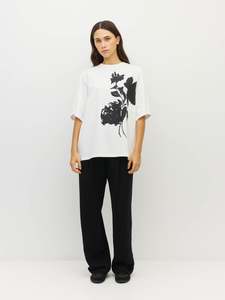 All 1: Placement T (Cotton T-Shirting) Ghost Flower