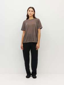 Relaxed T (Linen Lurex) Dark Pewter