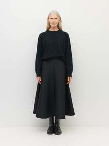 All 1: Jazz Skirt (Textured Brocade) Black