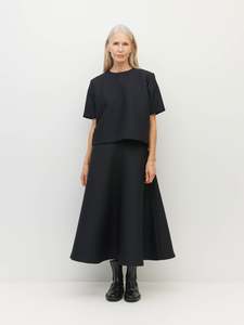 Bonet T (Textured Brocade) Black