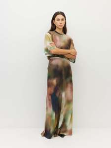 All 1: Arielle Skirt (Solara Grand Silk CDC) Golden Hour