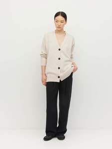 250 500: Marvin Cardi (Cotton Knit) Toast Marle
