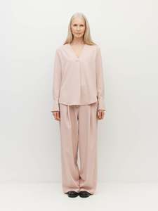Exclusive: Ron Blouse (Relaxed Suiting) Clay Rose