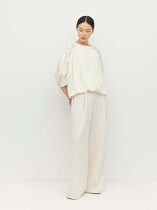 250 500: Una Top (Poly De Chine) Bone