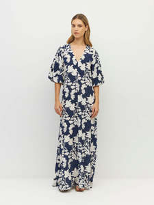 Piper Dress (Shadow Floral Silk CDC) Silhouette