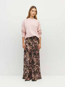 All 1: Arielle Skirt (Blush Petals Silk CDC) Soft Camelia