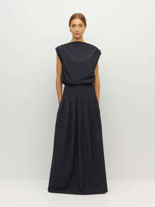 Kiva Skirt (Nylon Taffeta) Navy