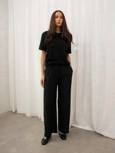 Koa Trouser (Silk CDC) Black