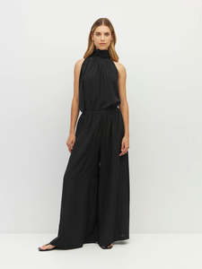 Palazzo Pant (Silk CDC) Black