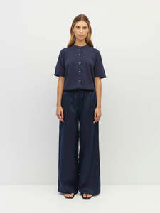 Trousers: Koa Trouser (Heritage Linen) Oxford