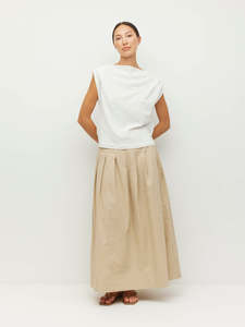 Monaco Top (Cloud Chiffon) White