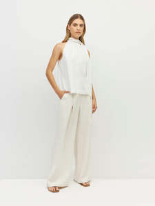 Zelda Blouse (Cloud Chiffon) White