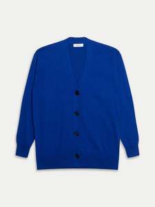Marvin Cardi (Cotton Knit) Cobalt