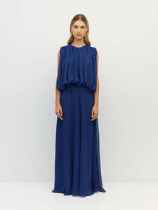 Investment Pieces: Alden Dress (Georgette Yoryu) Cobalt