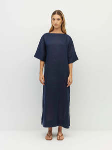 Kiko Dress (Heritage Linen) Oxford