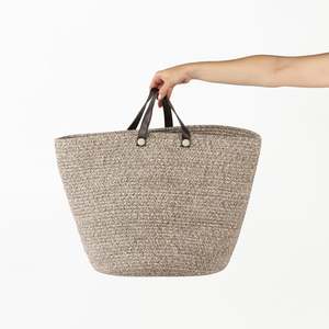 Coffee Cotton Basket/ Cotton Bag