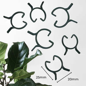 Clips Clamps Ties: Plant Support Clamp Clips