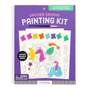 Toys Puzzles & Games: Mudpuppy Unicorn Dreams Painting Kit
