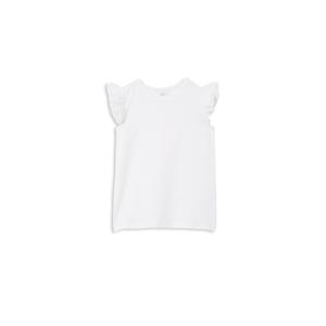 Tween Girl: Milky Teen Detail Tee (White)
