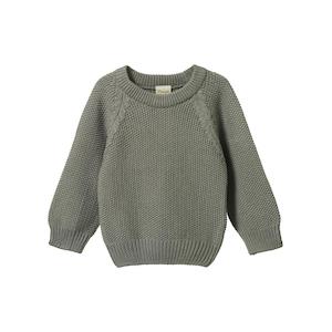 Clothing Toddler Jumpers Sweats: Nature Baby Billy Jumper (Brook)