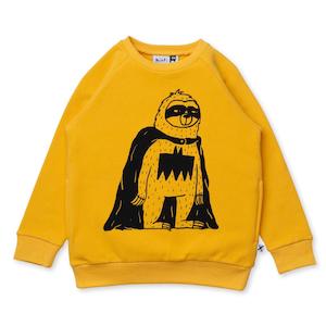 Minti Super Sloth Furry Crew (Mustard)