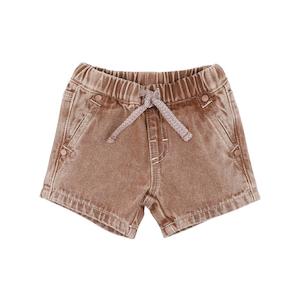 Bebe Brown Denim Shorts