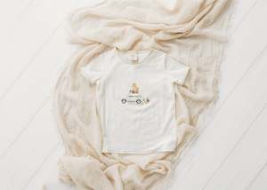 Clothing Toddler: Child of Mine Golden Beetle Tee (Eggnog Trim)