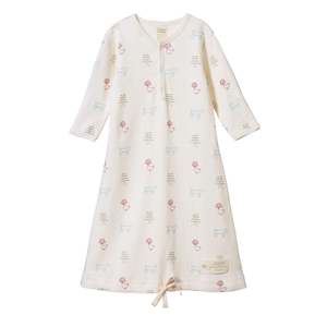 Clothing Baby Sleepwear: Nature Baby Organic Cotton Sleeping Gown (Nature Baby Print)