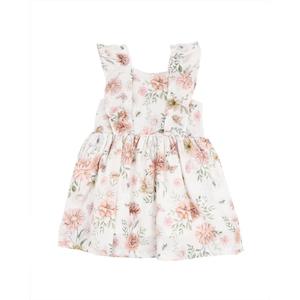 Clothing Toddler Dresses Skirts: Bebe Lara Print Dress