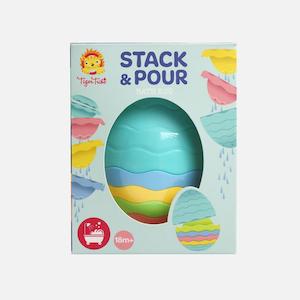 Tiger Tribe Stack & Pour Bath Egg